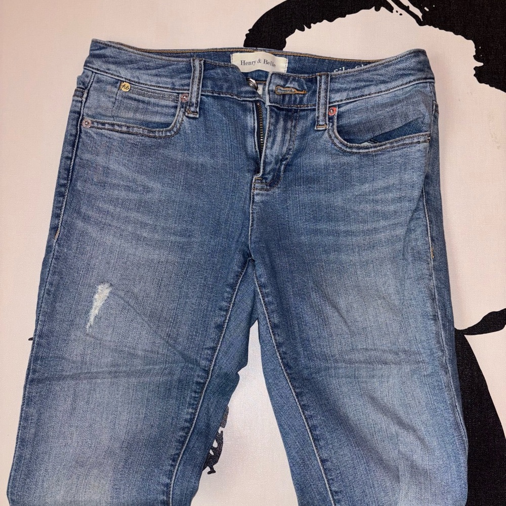 Henry & Belle Classic Blue Skinny Jeans